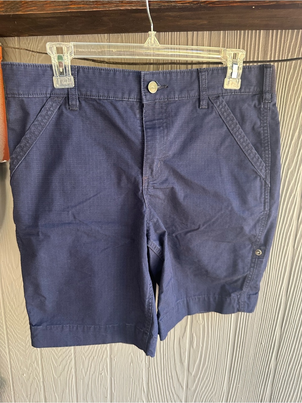 NWOT Carhartt Navy Blue Women’s Cargo Shorts size 10
